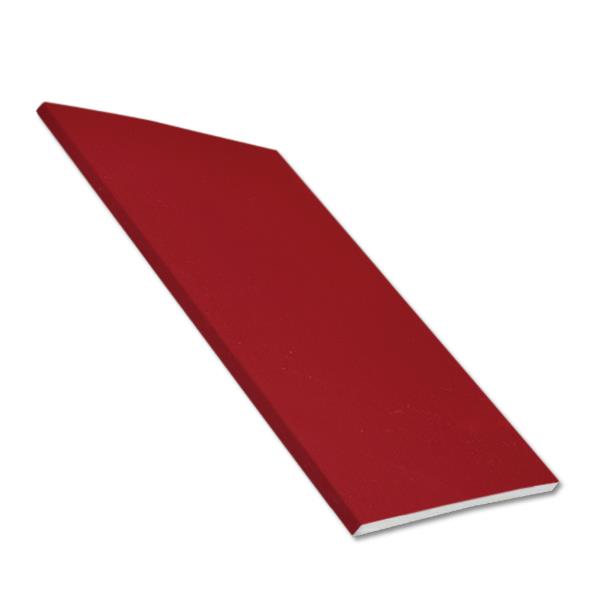 Wine Red Soffit Board 150mm | DirectPlastics.com