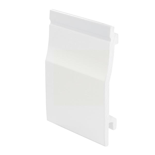 UPVC Foiled White 150mm Shiplap Cladding | DirectPlastics.com