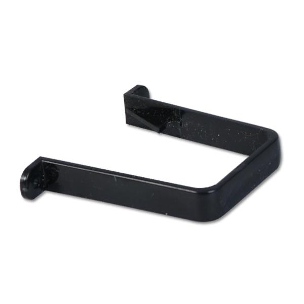 uPVC Black Square Downpipe Clip | DirectPlastics.com