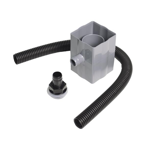 uPVC Grey 68mm Downpipe Diverter